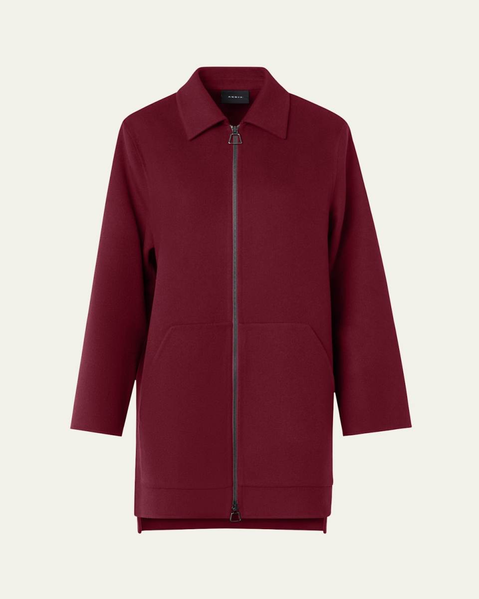 Fabiola Double-Face Cashmere Coat